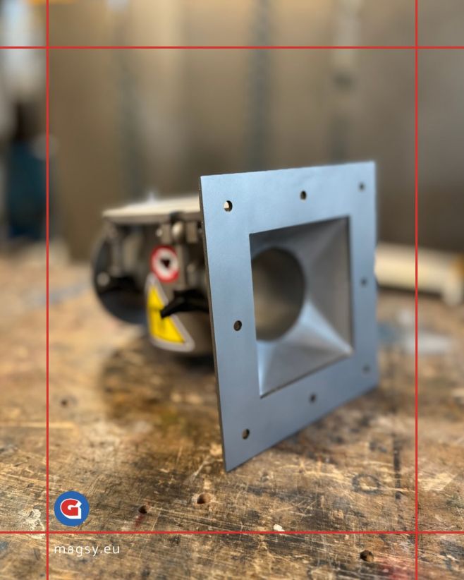 Dieser Abscheider ist ein weiterer Beweis für unsere Fähigkeit, nahezu alles herzustellen. 🧲 Wir passen jedes Detail genau...